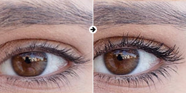 Revamin Lash before after 1