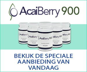 AcaiBerry 900 – acaibes en groene thee-extract