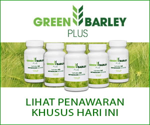 Green Barley Plus – ekstrak jelai hijau yang diperkaya