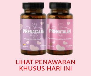 Prenatalin – formula prenatal vitamin dan mineral tingkat lanjut