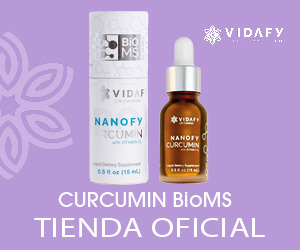 Vidafy NANOFY BIOMS – curcumina con vitamina D3