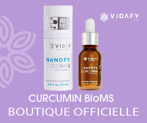 Vidafy NANOFY BIOMS – Curcumine avec vitamine D3