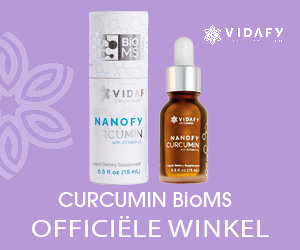 Vidafy NANOFY BIOMS – curcumine met vitamine D3