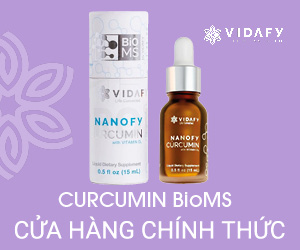 Vidafy NANOFY BIOMS curcumin với vitamin D3